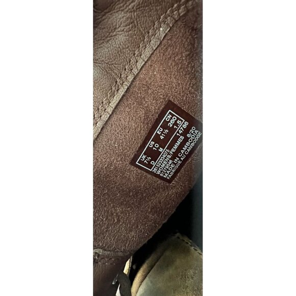 Women's Clarks Orinoco 2 Buckle Side Zipper Ankle Boot‎ Brown Leather SZ: 10 - Picture 3 of 7